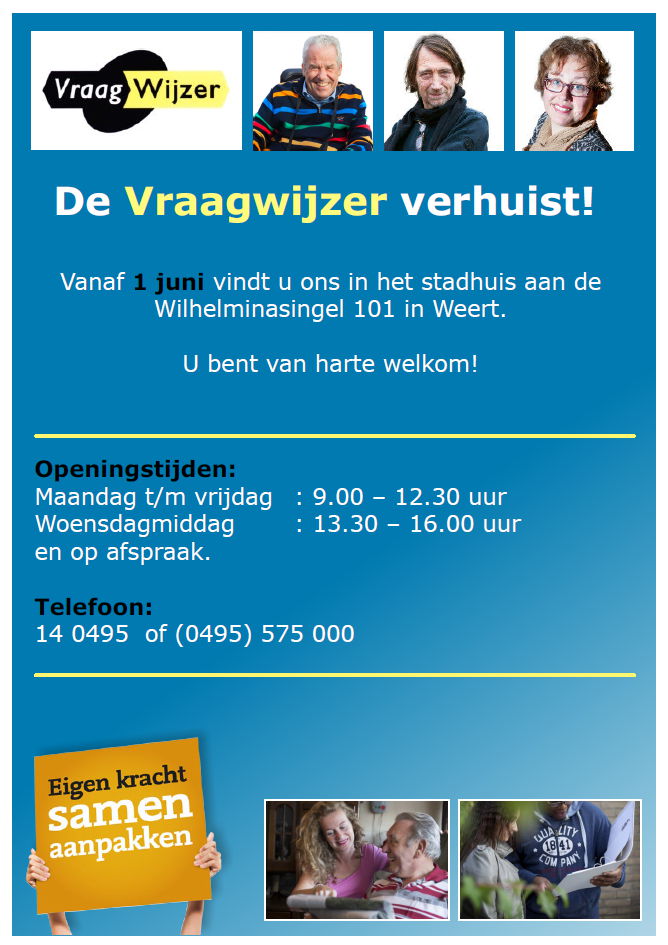 Flyer vraagwijzer verhuist